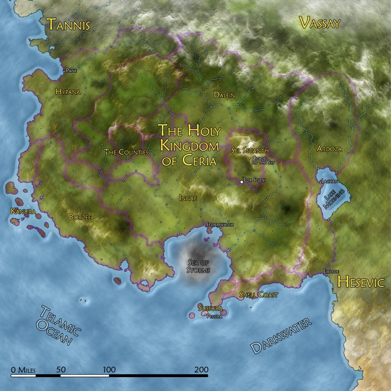 Color map of Ceria